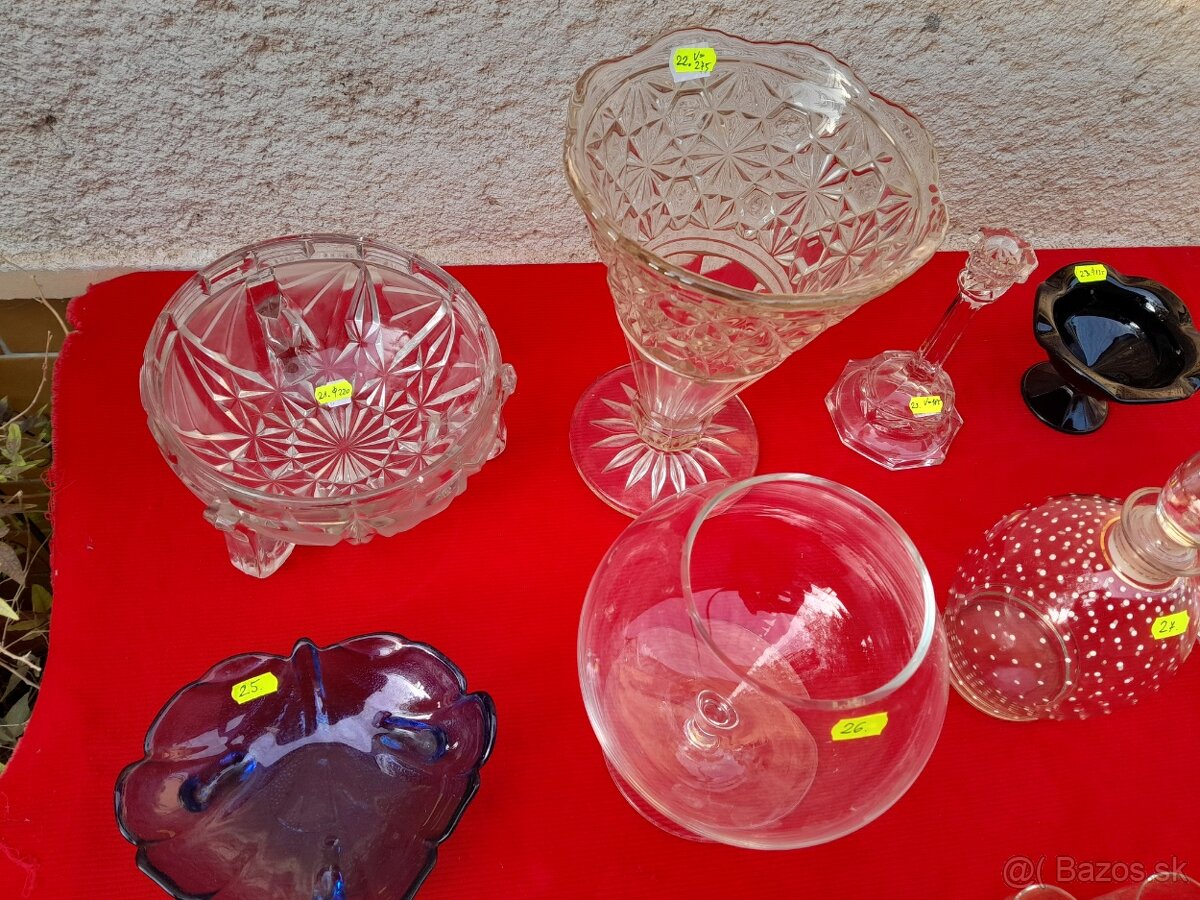 Staré historické sklo 2. - 4