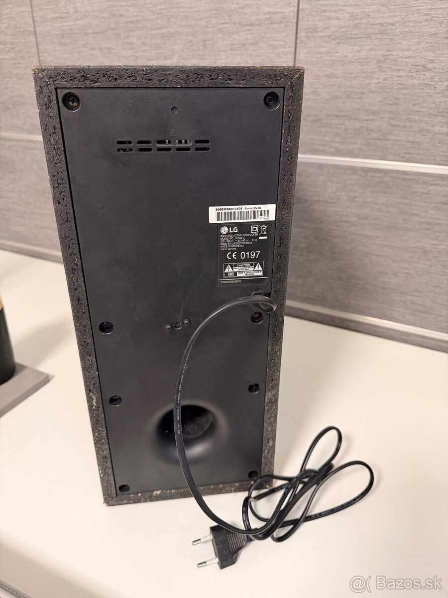 Predám soundbar LG LAS550H so subwooferom. - 4