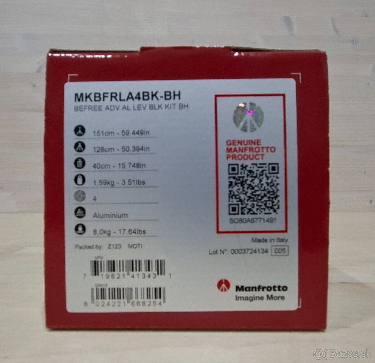 MANFROTTO beefree MKBFRLA4BK-BH - 4