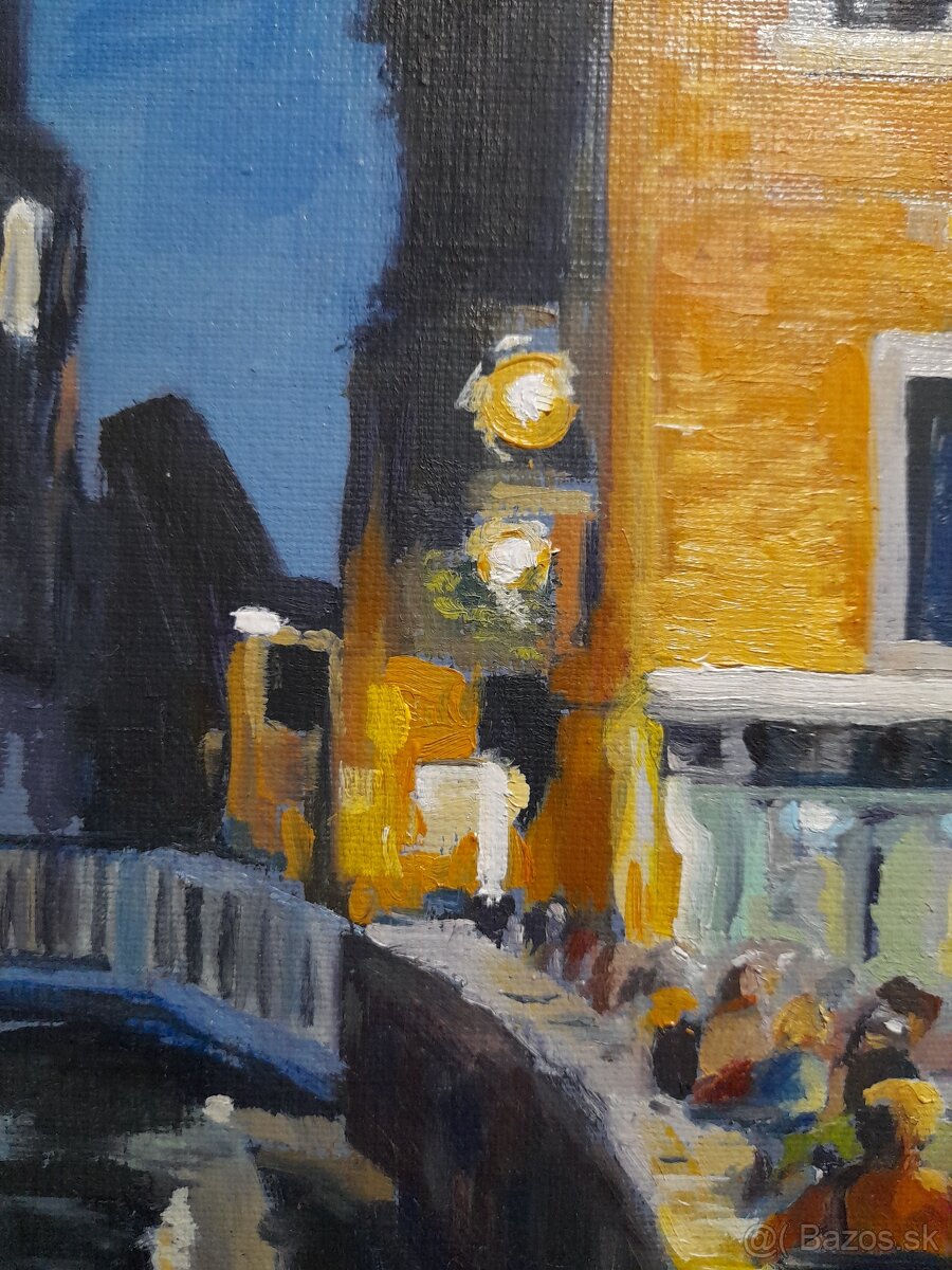 Olejomaľba, Taliansko 50x60 - 4