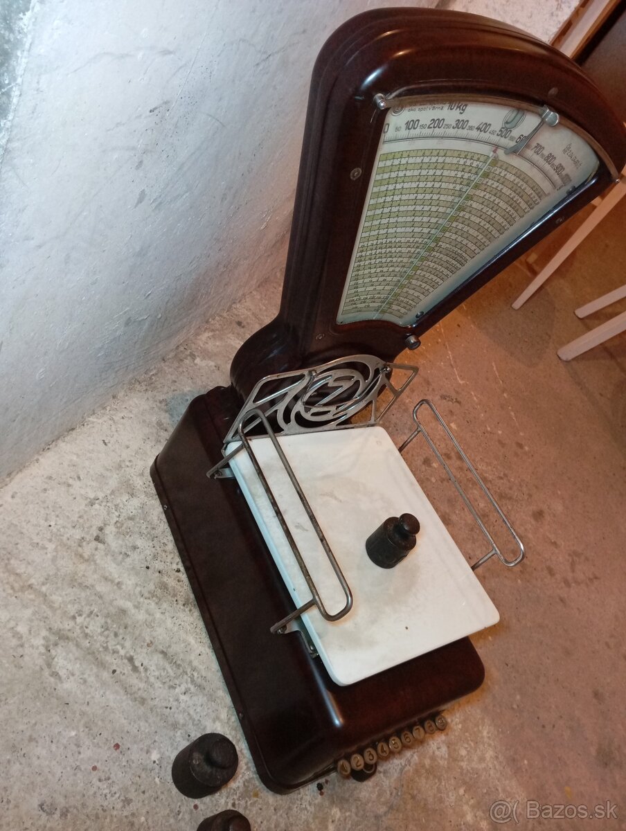 Starožitna veľká váha - 4