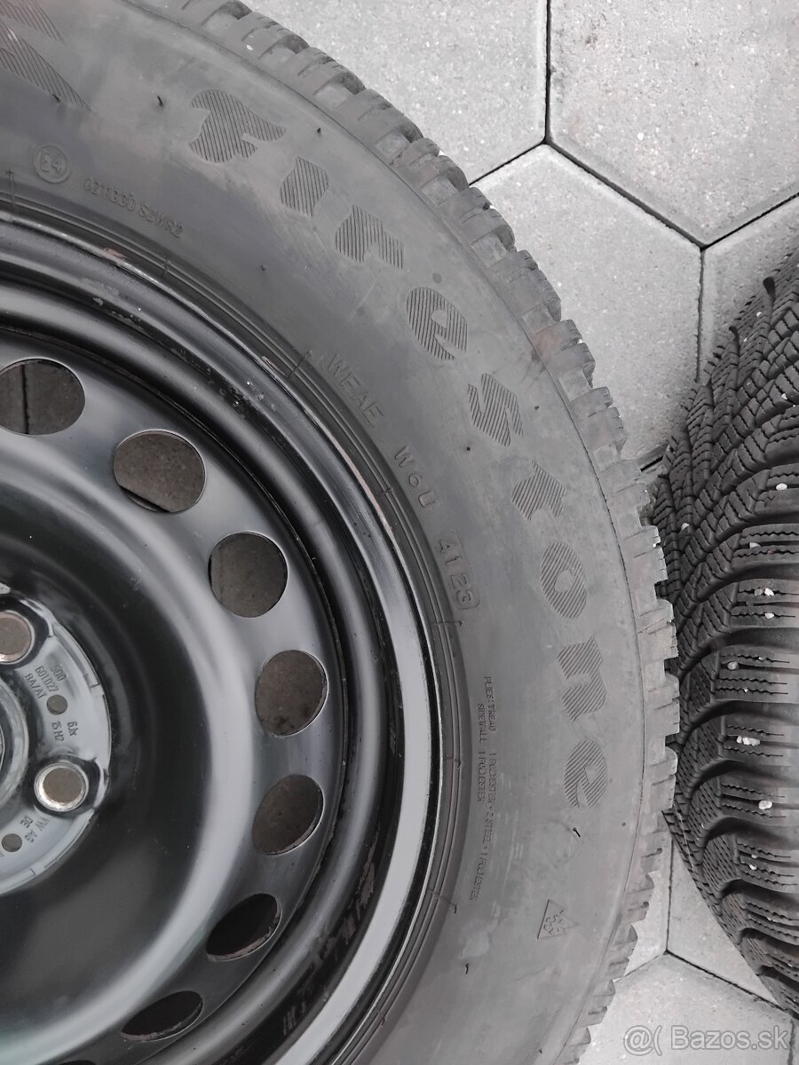 Zimne pneumatiky na diskoch 195/65R15 - 4