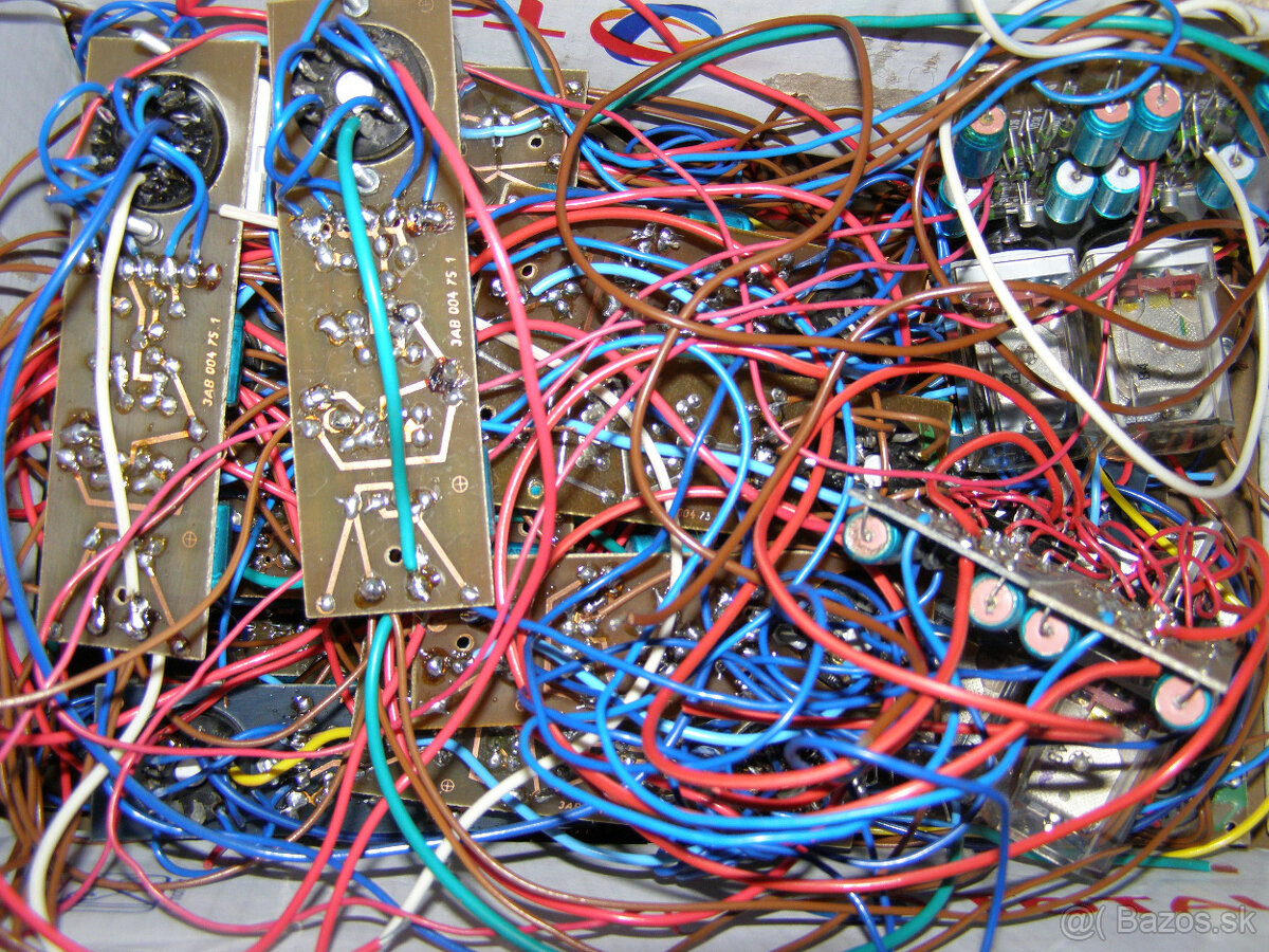 Koncové zosilňovače TESLA 125W,ochrany reprosústav - 4