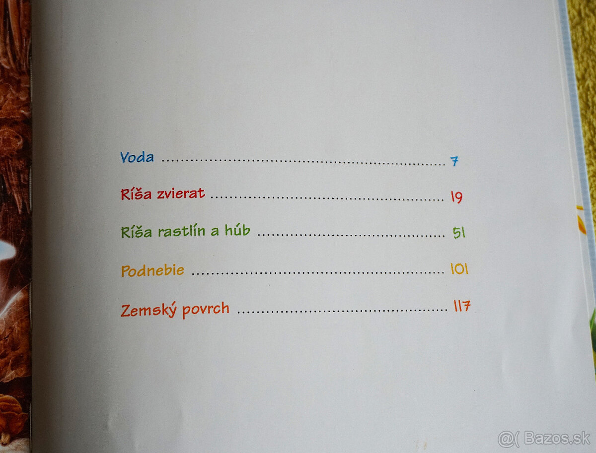 Kniha Príroda okolo nás - 4