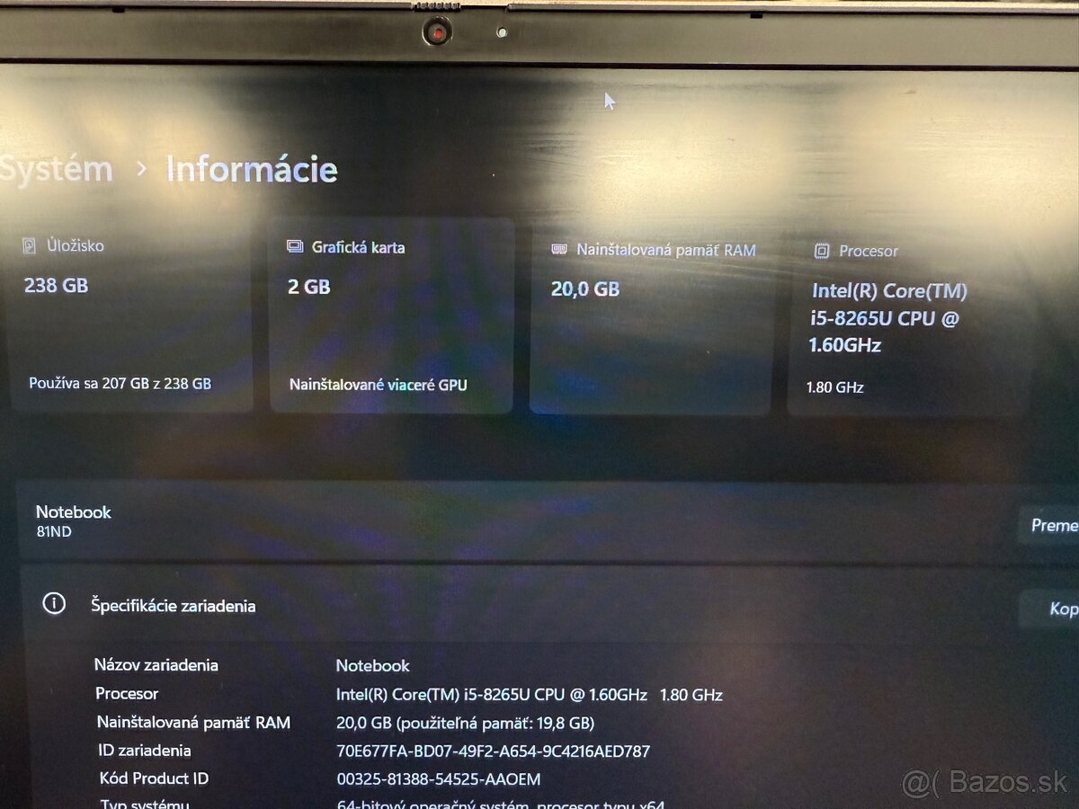 Lenovo ideapad s540 nvidia mx250 14” - 4