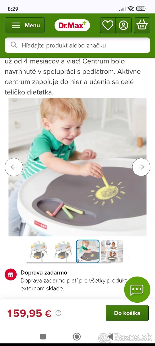 Skip hop Aktívne centrum 3v1 - 4