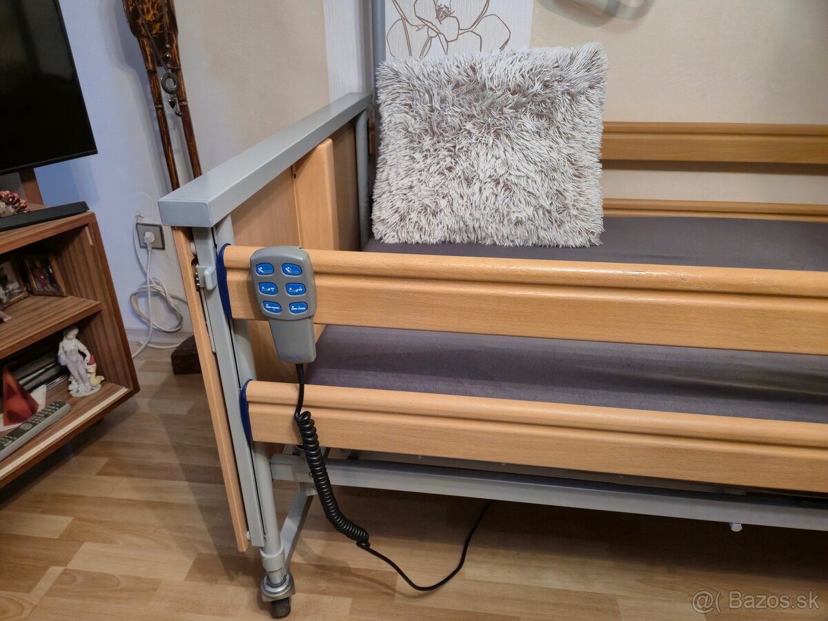 Polohovateľná elektrická posteľ Hermann Bock - 4