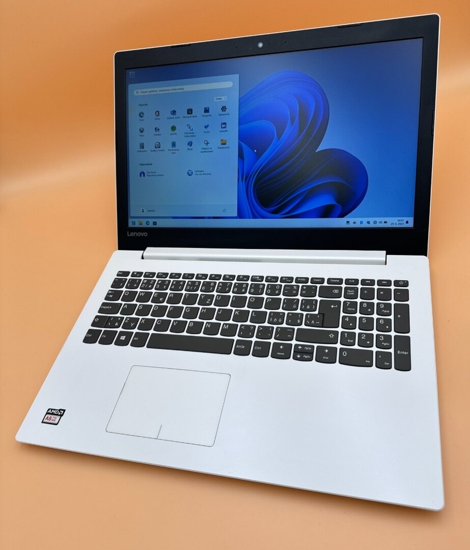 Notebook 15,6" Lenovo.AMD A6-9220 2x2,50GHz.8gb ram.120SSD - 4