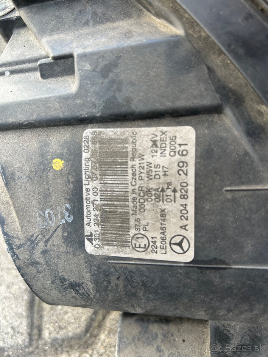 Predne svetlo xenon MB C Class W204 - 4