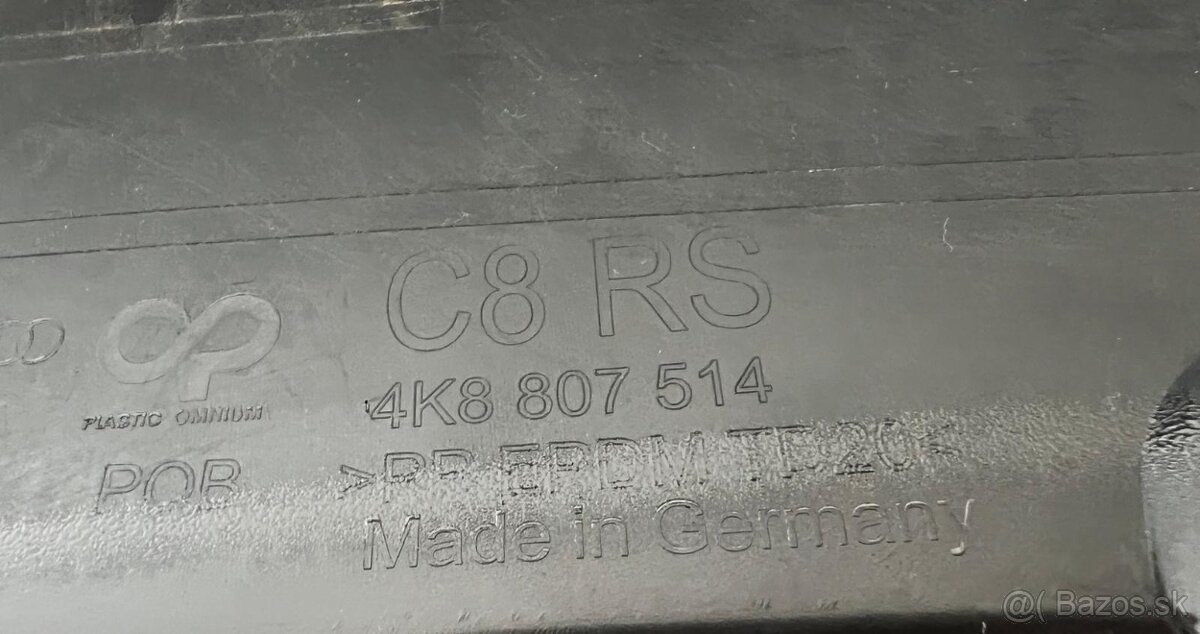 Audi RS6 4K C8 RS7 4K C8 zadní diffusor 4K8807514 - 4