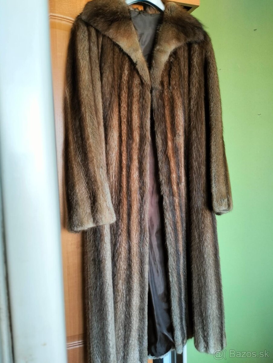 Kožuch - pravá kožušina Bizam - 4
