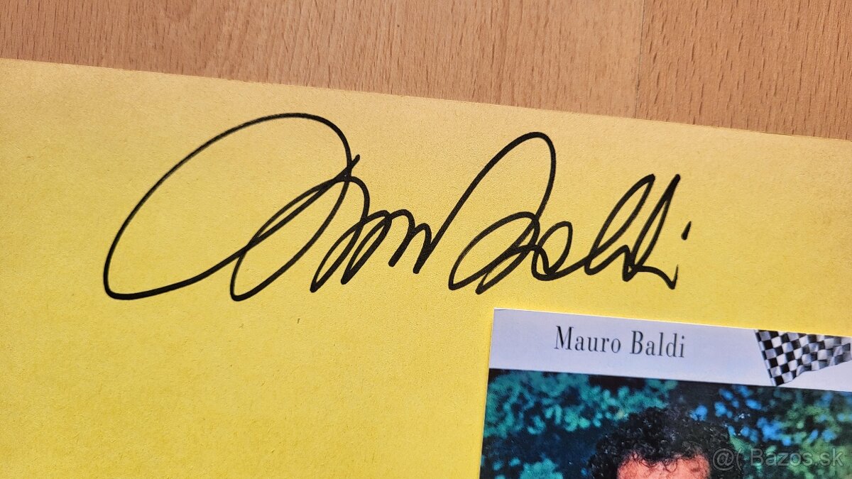 Mauro Baldi originální autogram - 4