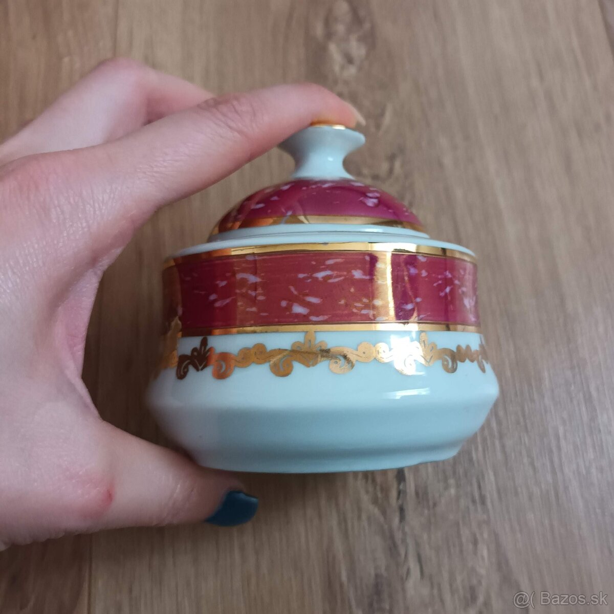 Porcelánová cukornička - 4