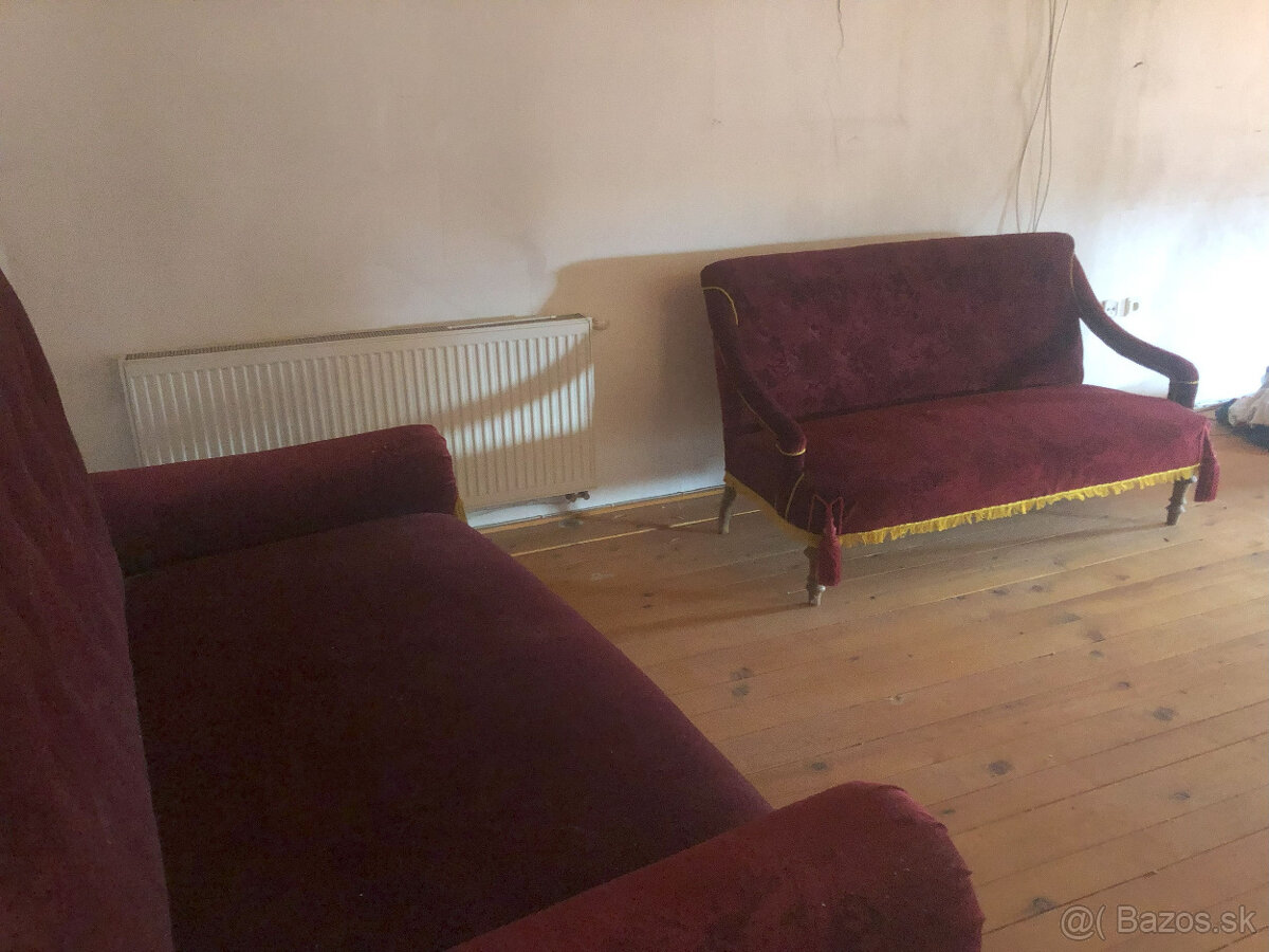 Starožitná pohovka -ZNÍŽENÁ CENA - 4