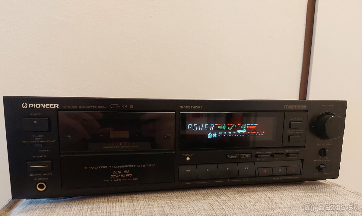 Magnetofón: Pioneer CT-449 - 4
