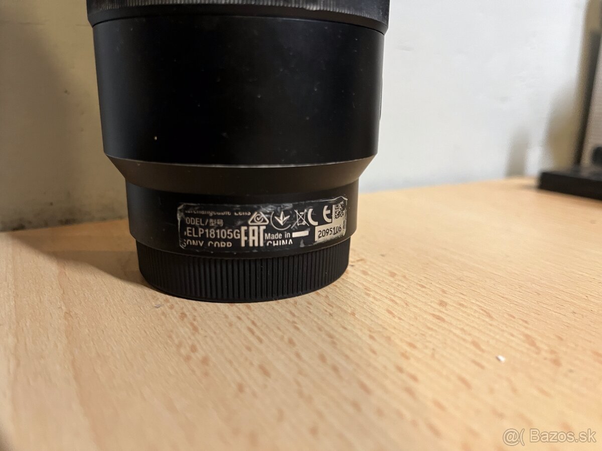 Sony E PZ 18-105mm f/4 G OSS + UV filter - 4