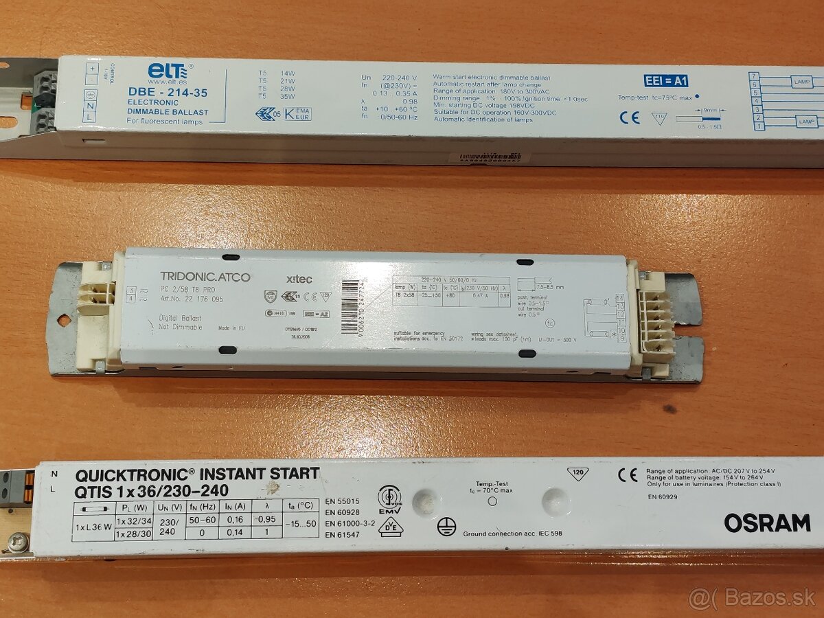 predradníky ELT, OSRAM, Tridonic.atco - 4