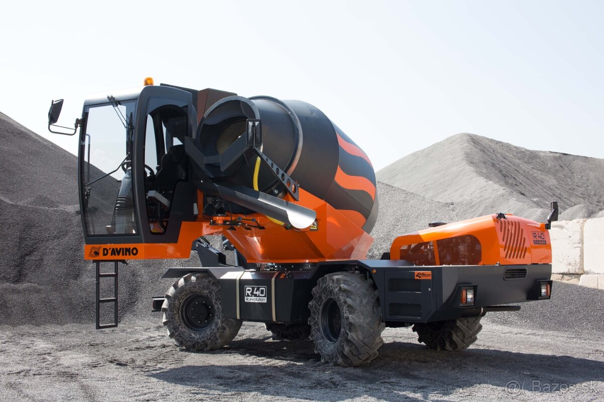 Samo-nakladacie miešače betónu - 4