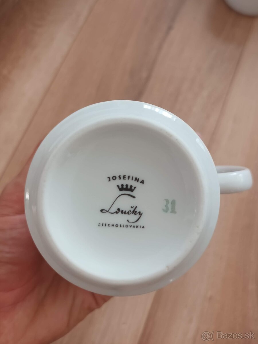 Porcelánová retro mliekovka - 4