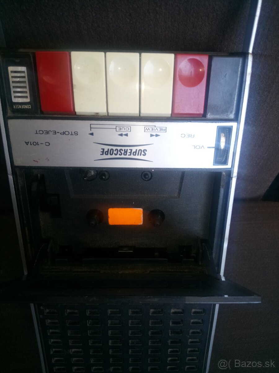 Retro kezet,magnetofon Superscope C-101 A - 4