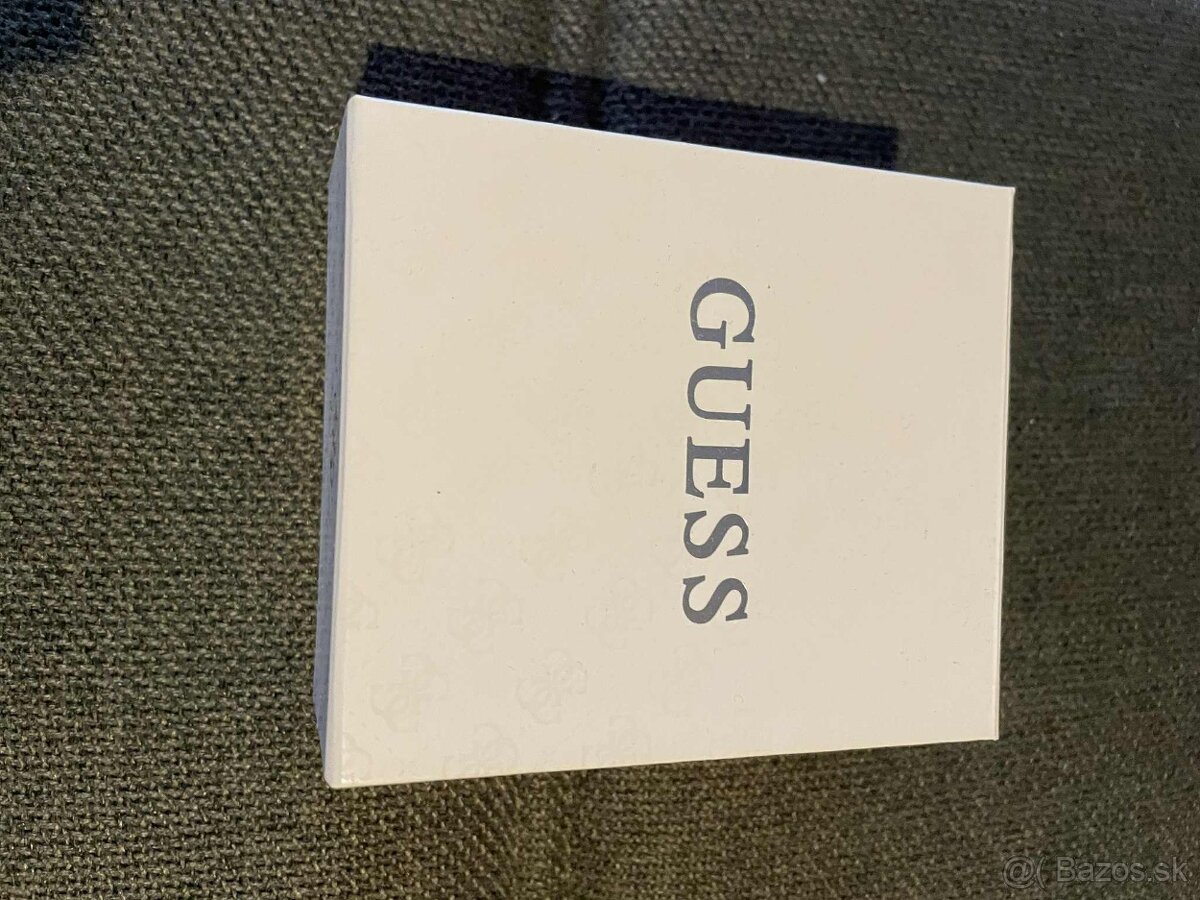 Predám súpravu Guess - náušnice, náramok - nenosené - 4