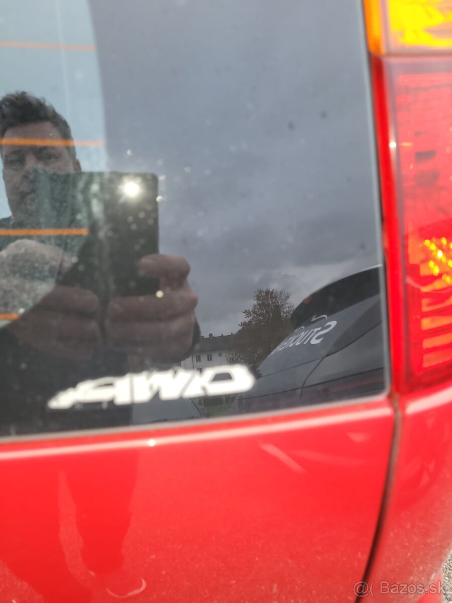 Predám Subaru Justy G3X.  4x4 - 4