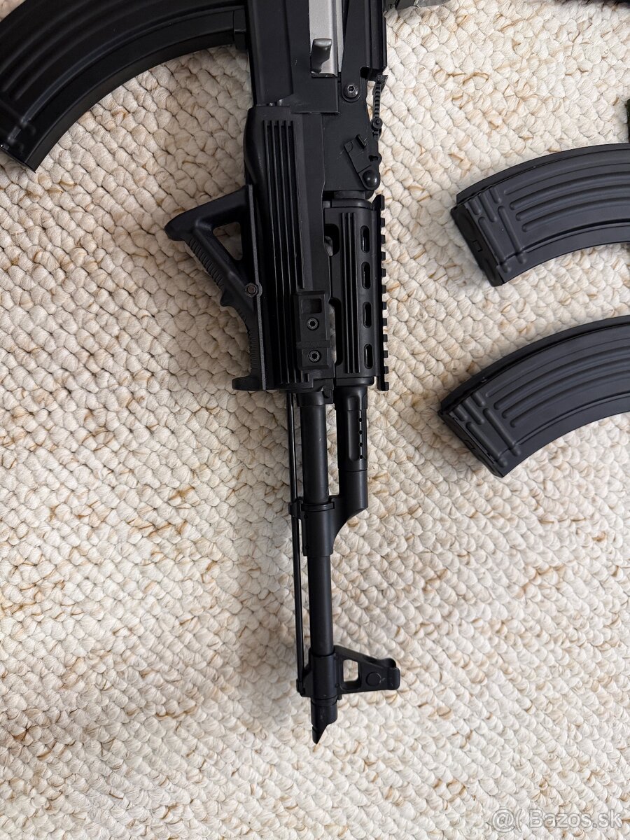 CYMA AK-74C (AK-47) Tactical (CM.039C) + Taška + 5x Zásobník - 4