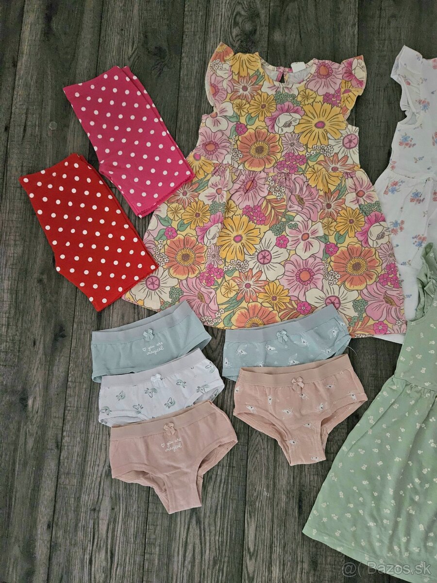 Balík letných vecí pre dievčatko 98 - 4