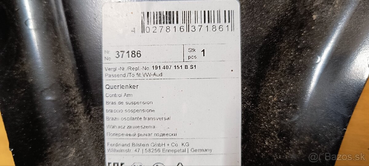 Nove lave predne rameno febi 37186 vw/seat - 4