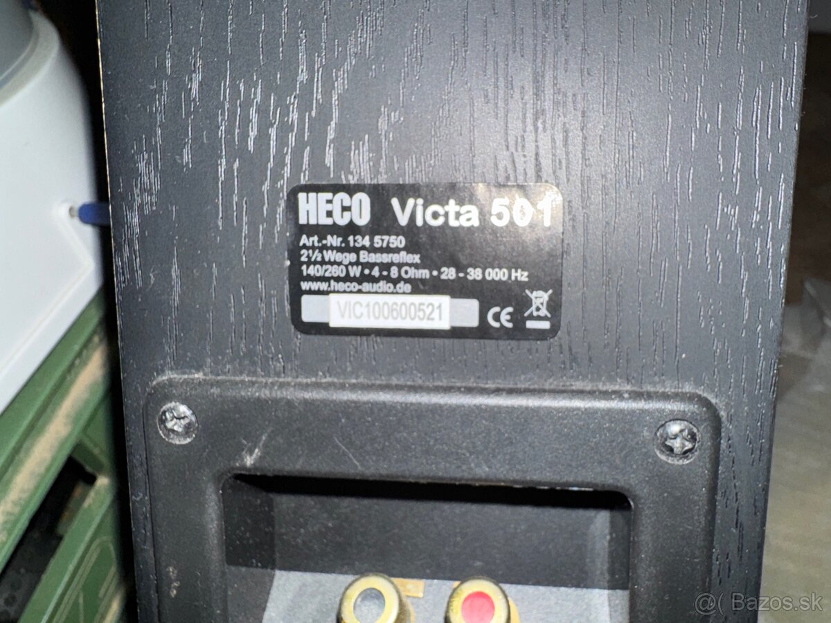 Heco Victa 501Nemecke čisto hraj.3 pásmové repro - 4