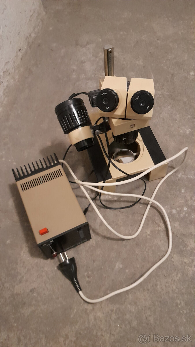 Binokulárny mikroskop PZO - 4