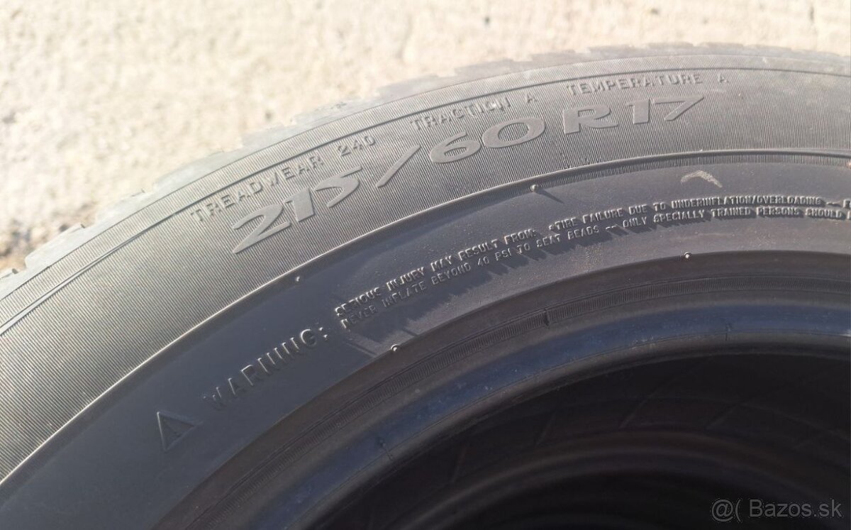 Letné pneumatiky 215/60 R17 Michelin Primacy 3 - 4