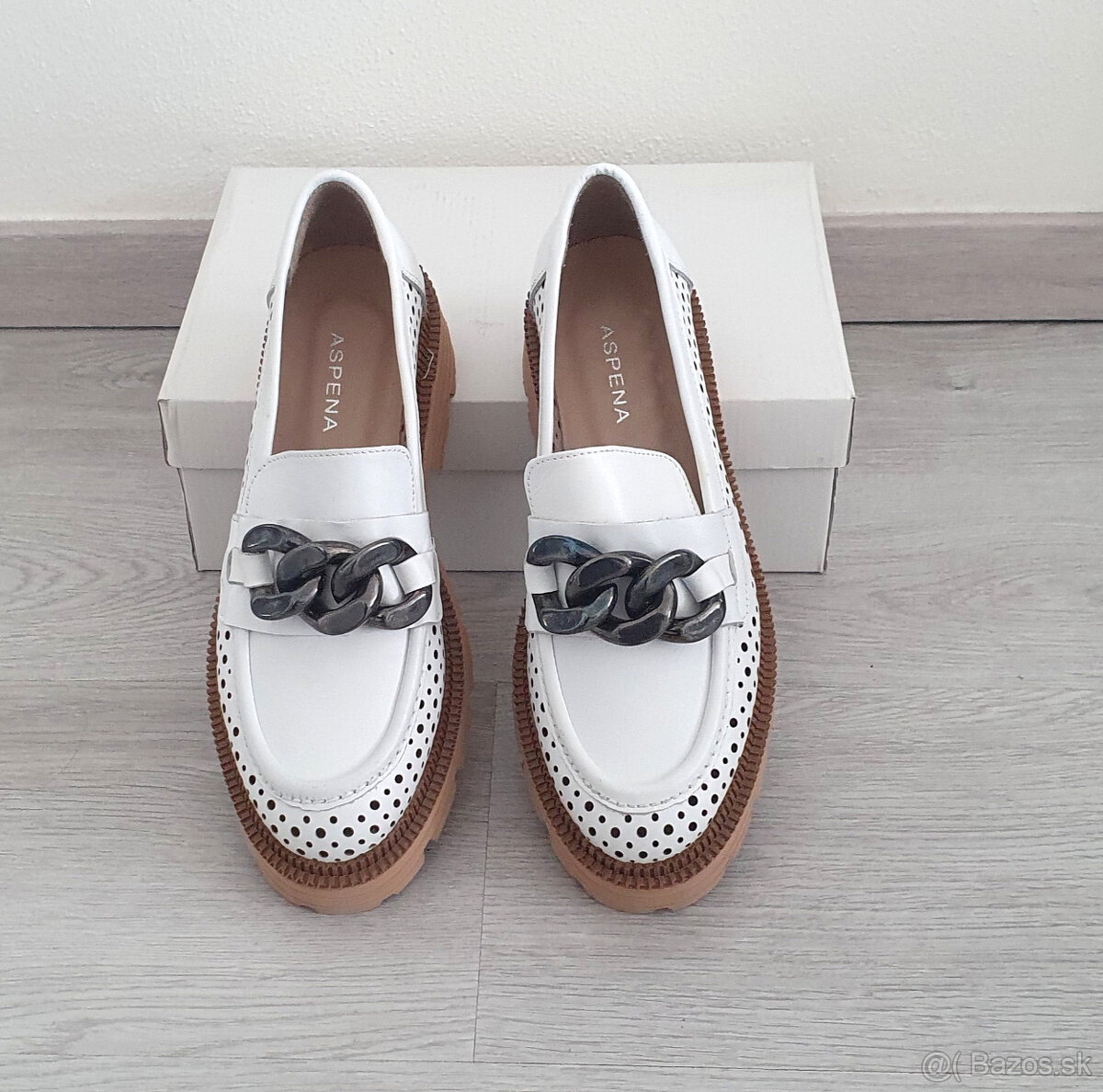 ASPENA celokožené topánky v.40 - 4