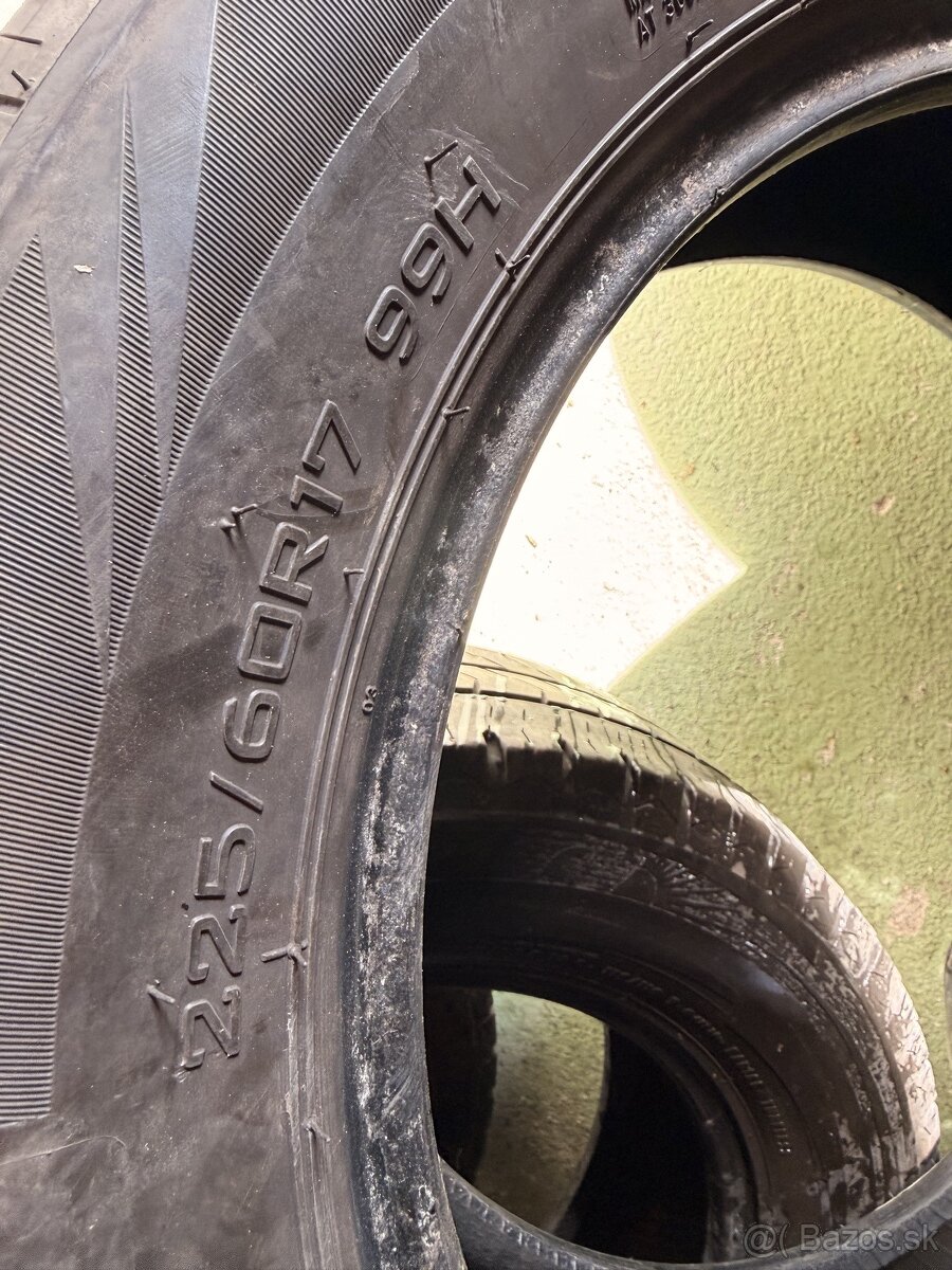 letné pneu 2ks 225/60 r17 - 4