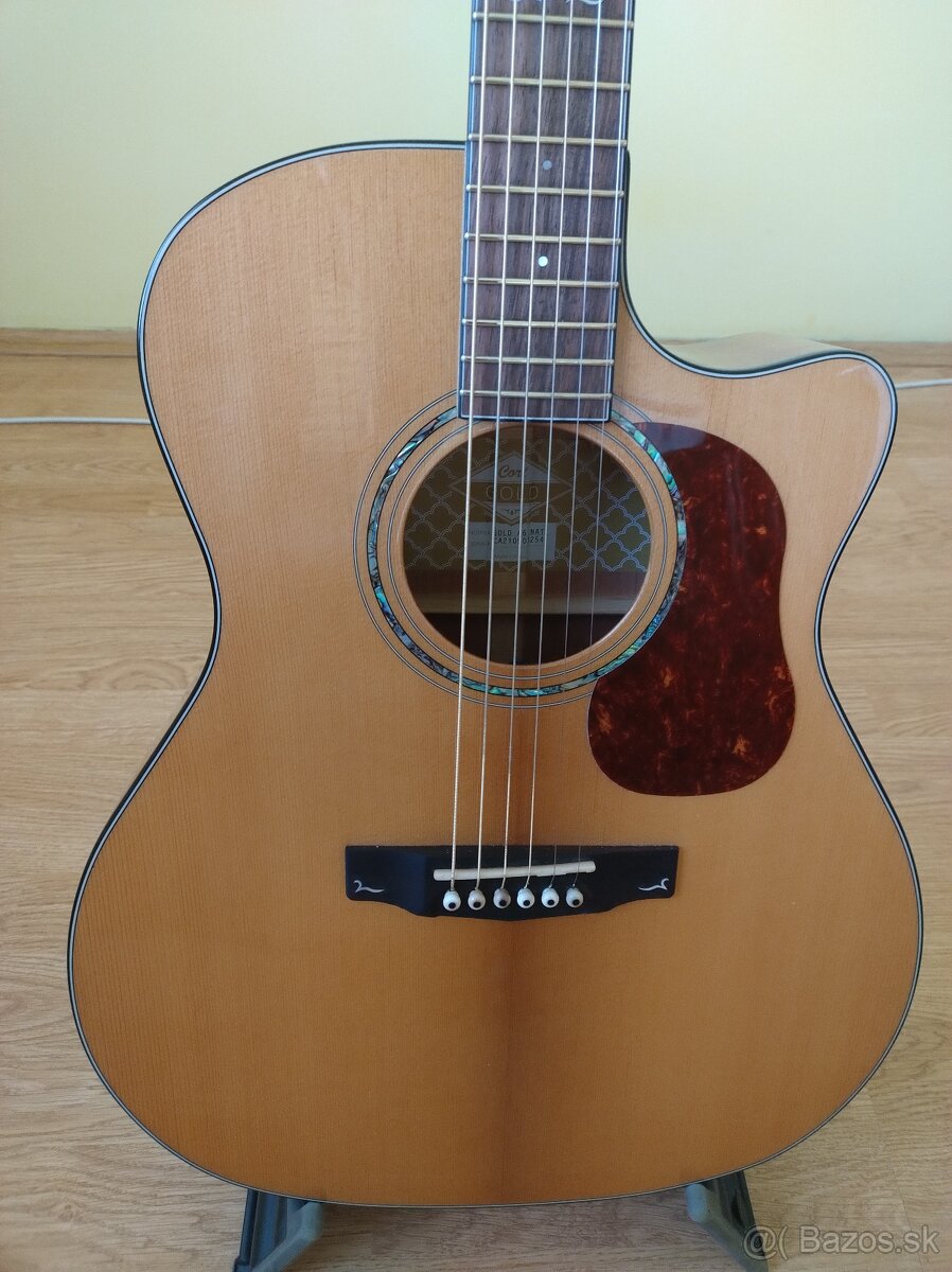 Predám elektro-akustickú gitaru Cort Gold-A6 - 4