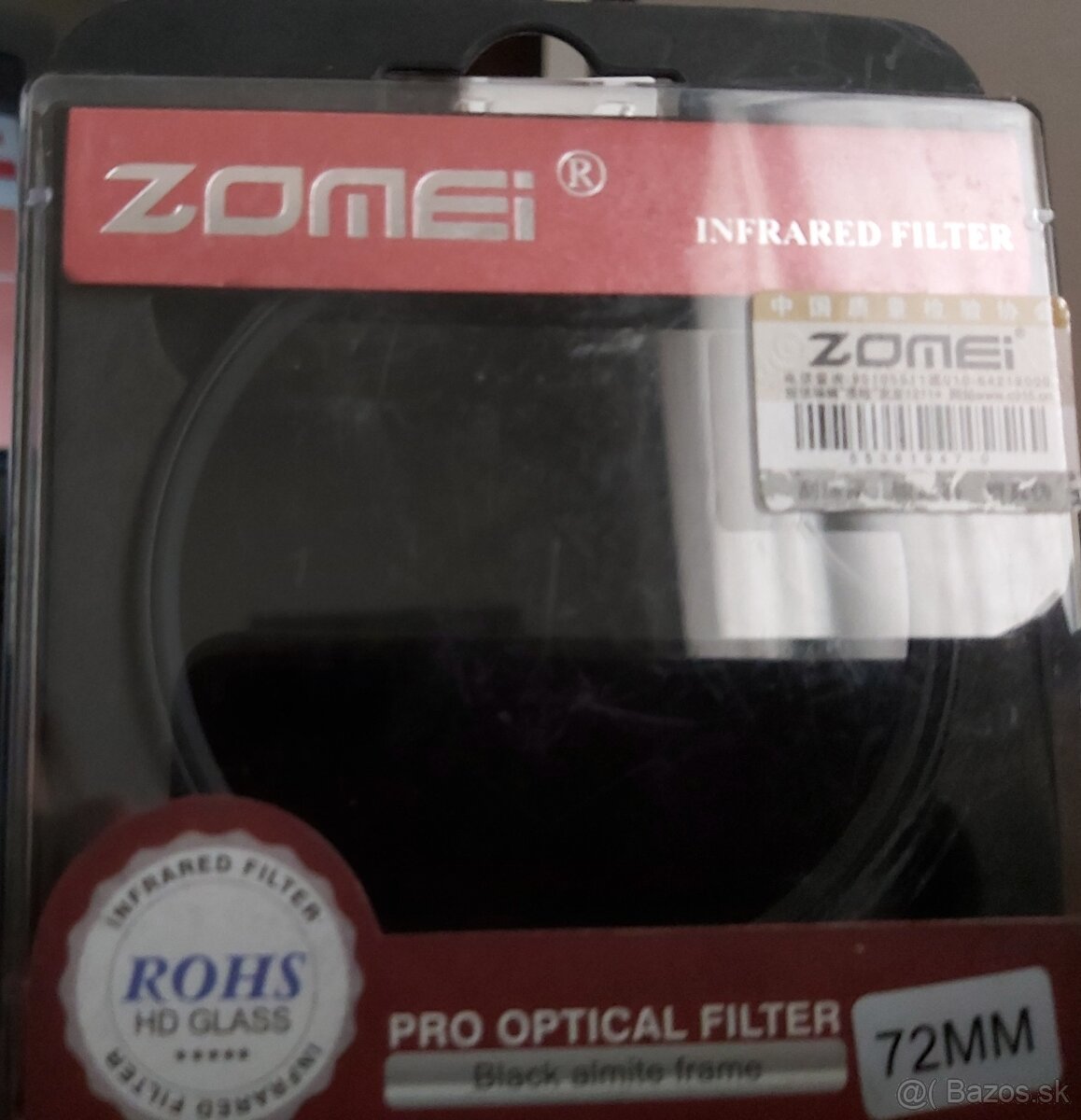 Ultrafialový filter Zomei IR 950 72mm - 4