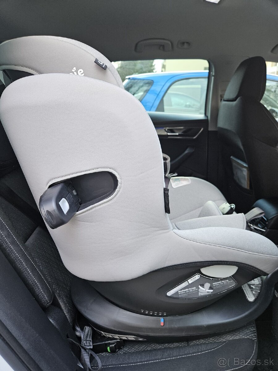 Detska autosedačka JOIE i-spin E 360- sivá - 4
