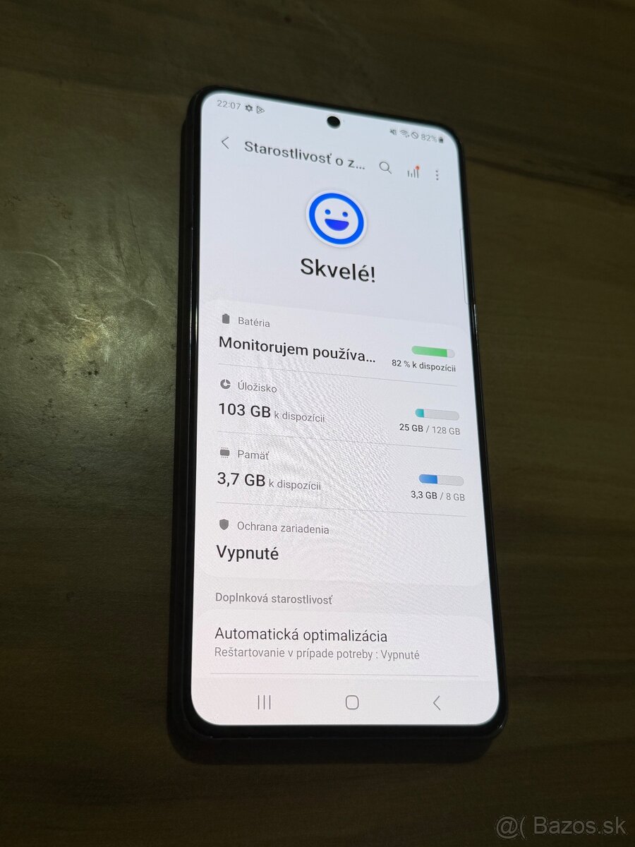 Predám Samsung Galaxy S21 5G 8GB Rám 128GB Black - 4