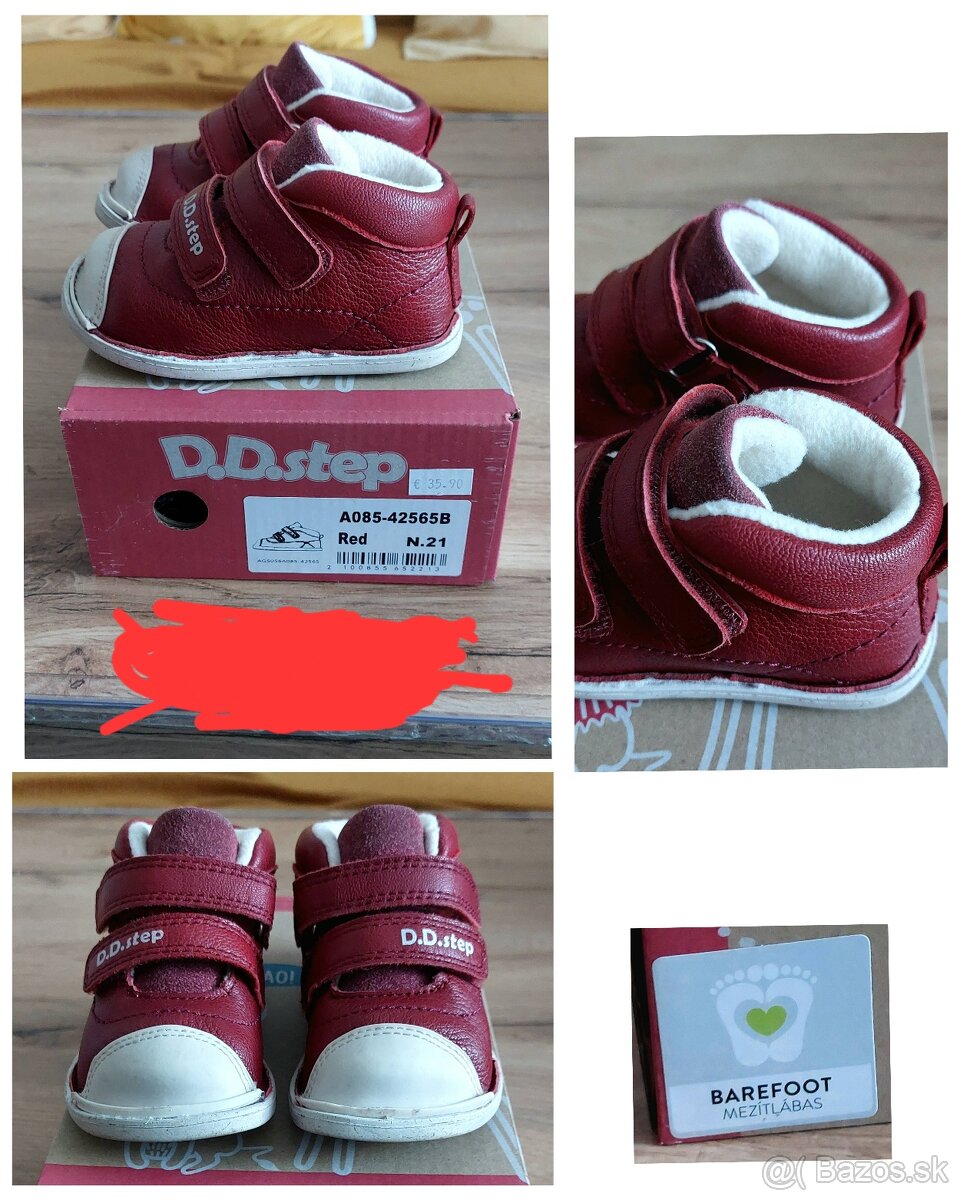 Rôzna detská obuv veľkosti 20-23 TOP STAV - 4