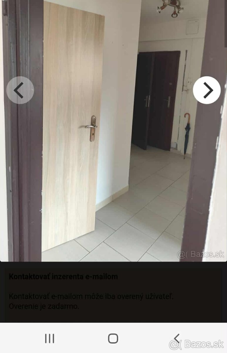 Prenajmem 2 i byt v Rv - 4