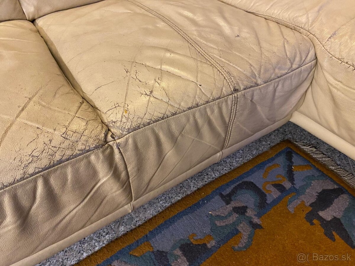 DOVOZ ZADARMO DNES OKOLO 11:00 - kozena sedacia suprava - 4