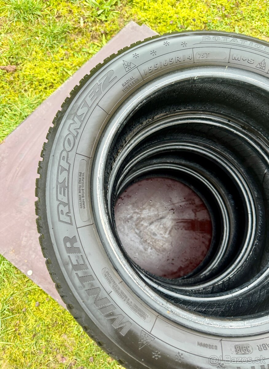 155/65 r14 zimné DUNLOP 75T - 4