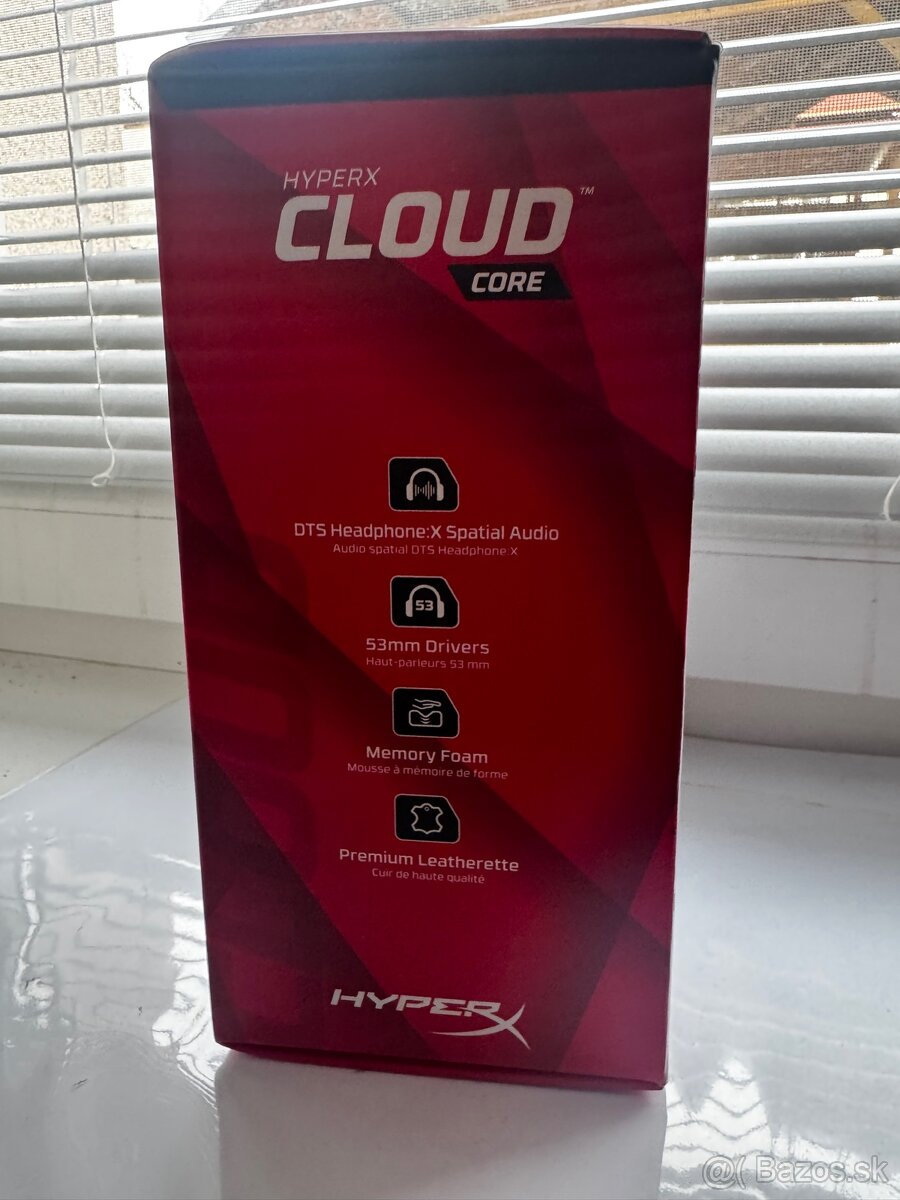 Herne Slúchadla Hyper x cloud core - 4