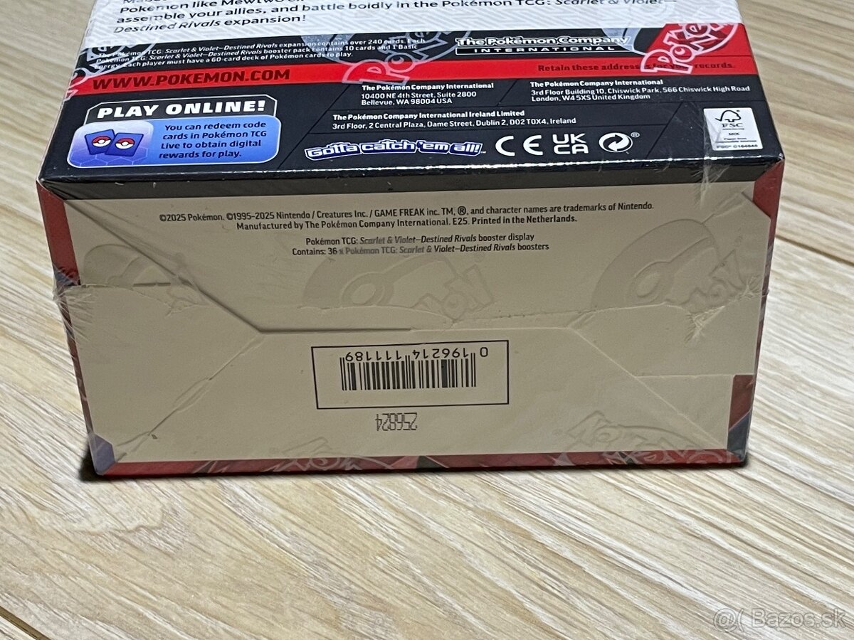 Pokemon Destined Rivals Booster Box - 4