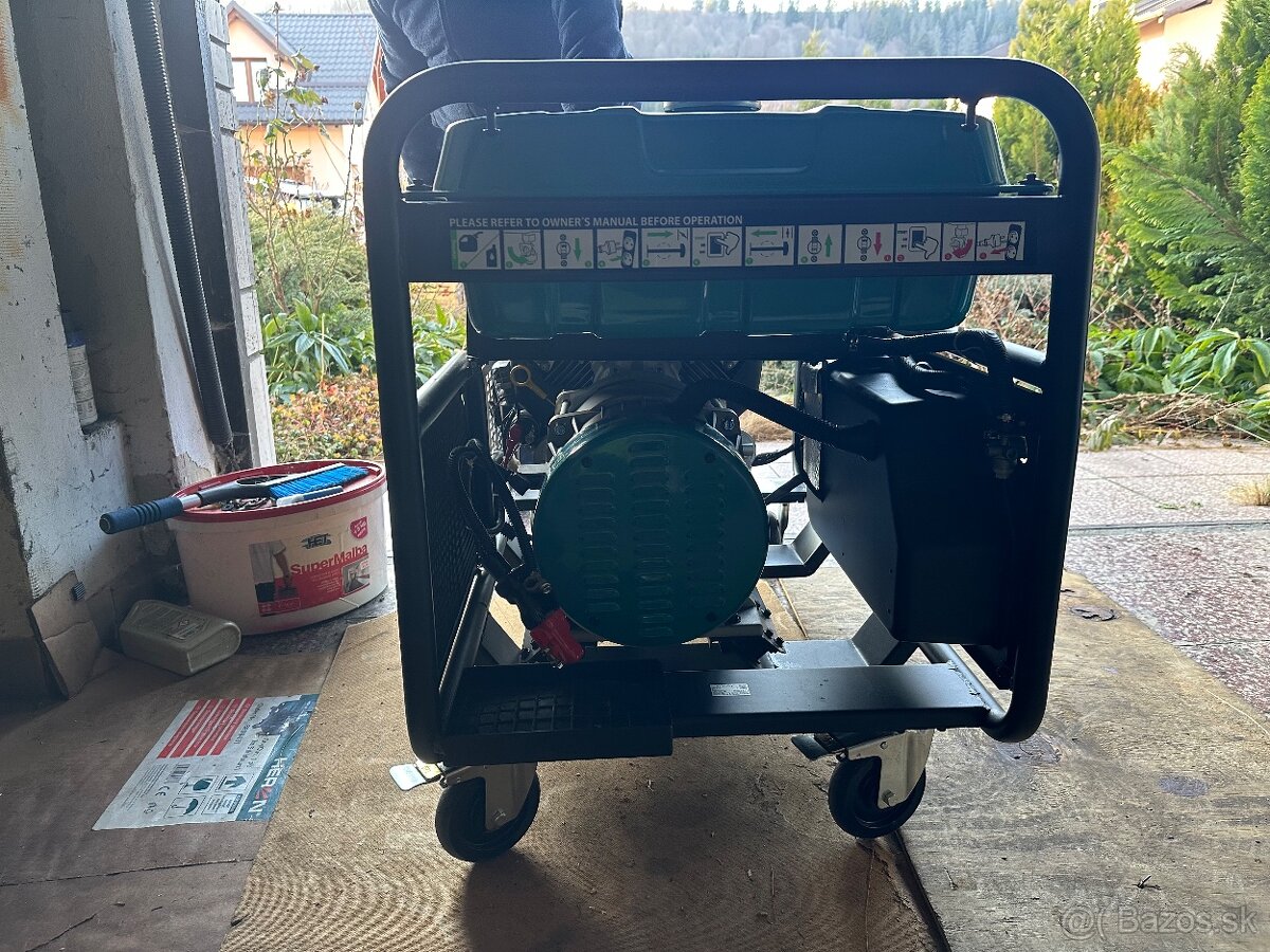 Elektrocentrala Heron 12kw benzin dvojvalec - 4