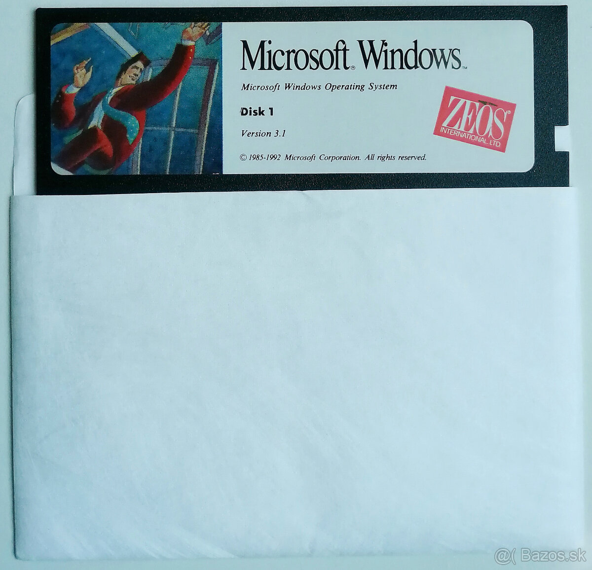 PREDÁM WINDOWS 3.1 1992 ZEOS USA-TOTAL RARE - 4