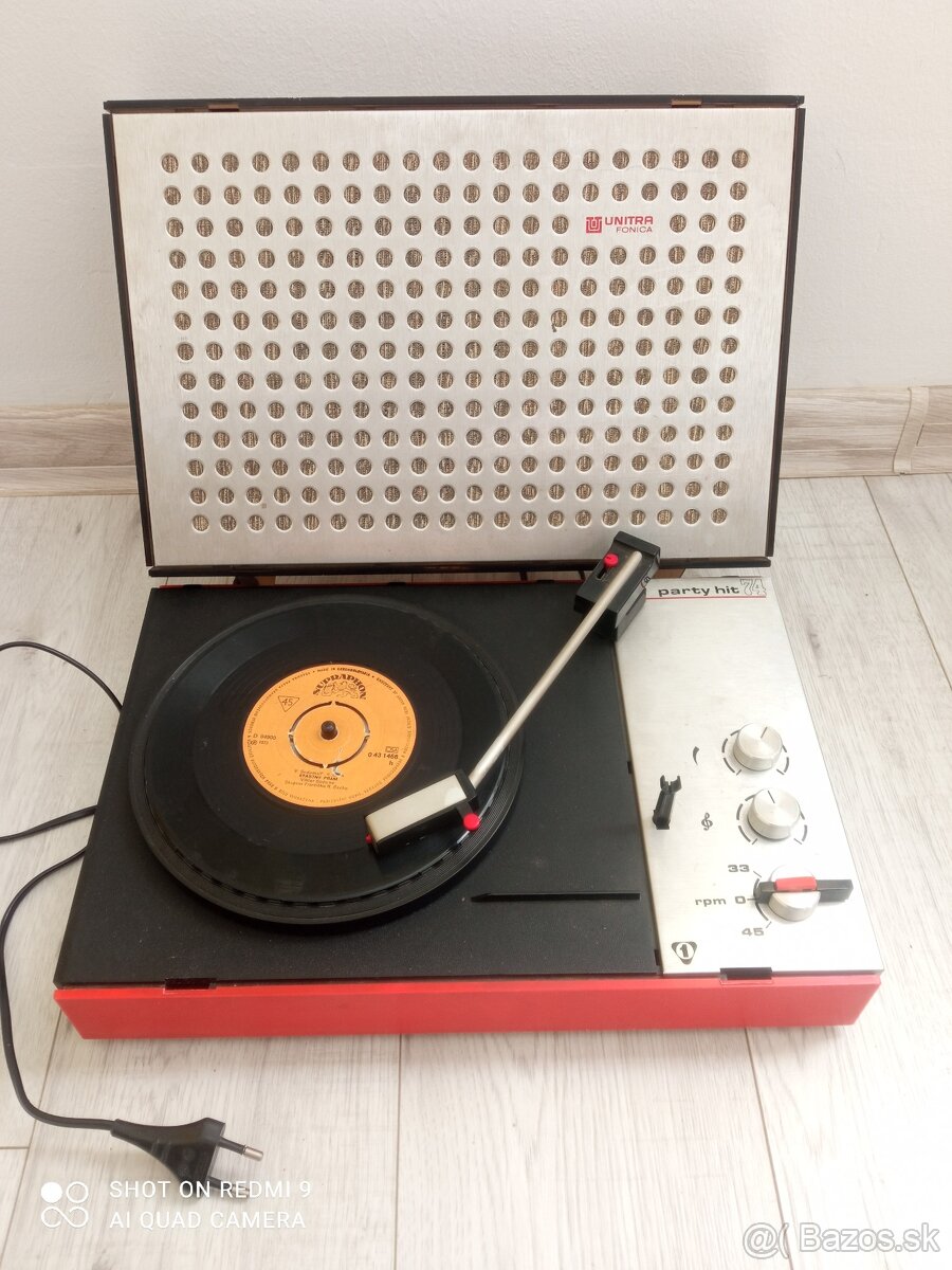 gramofón Unitra Fonica Party Hit 74 - 4
