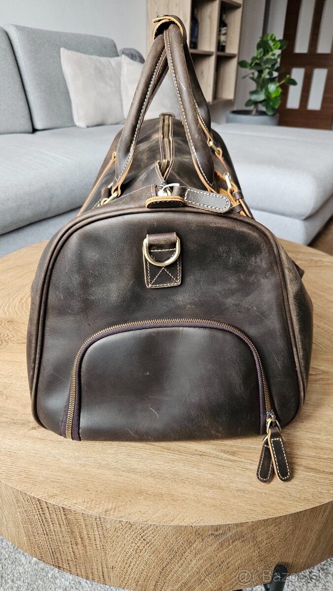 Panska kozena cestovna taska - 4