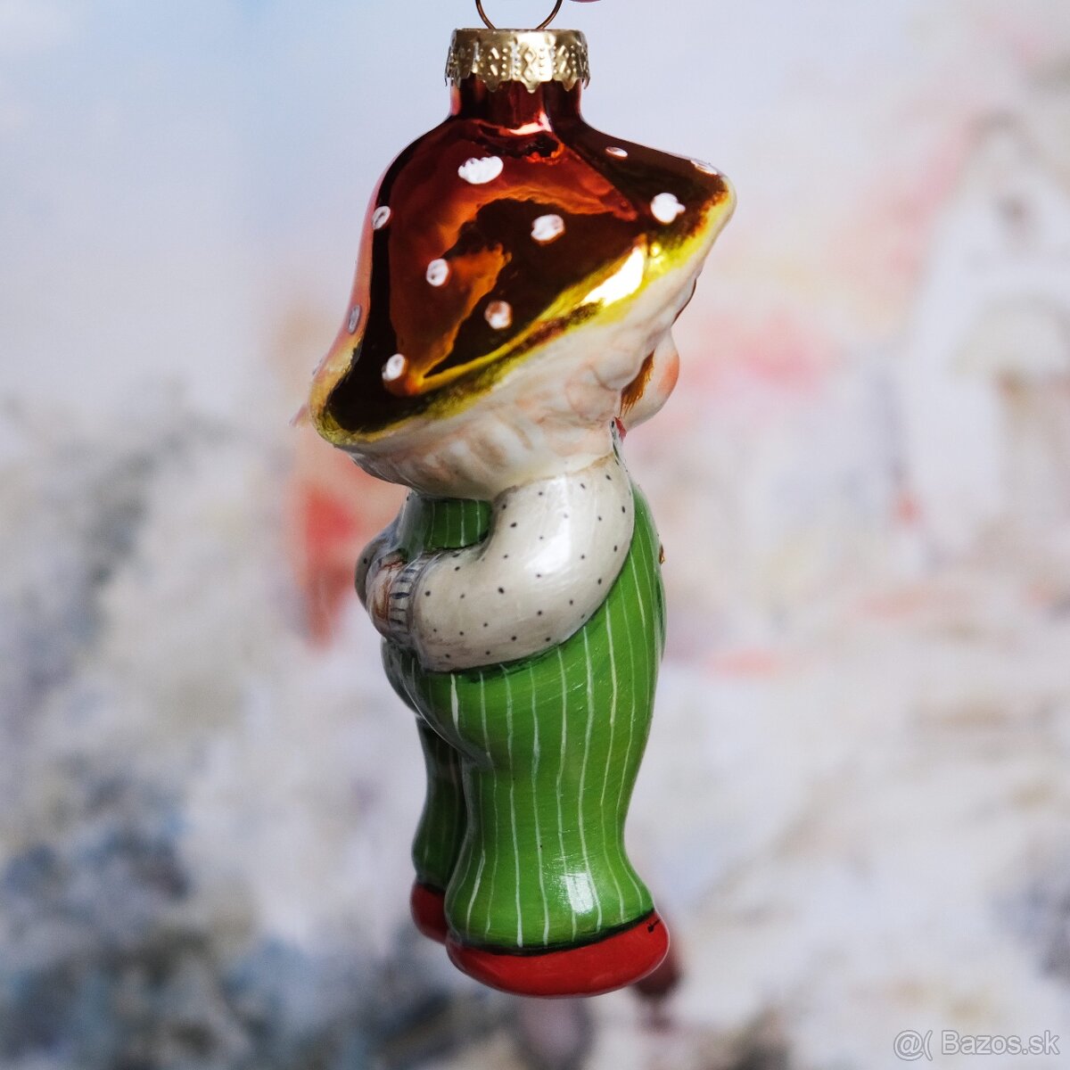 Vianočné ozdoby, sklo 11 cm - 4