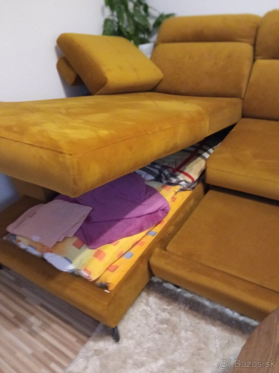 Predám rohovú sedačku súpravu - 4